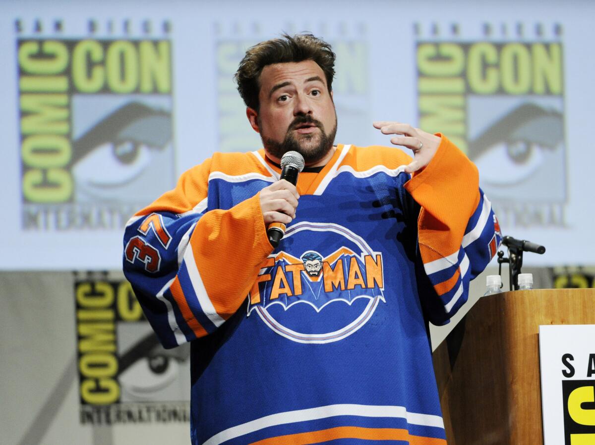 Kevin Smith at Comic-Con International in San Diego.