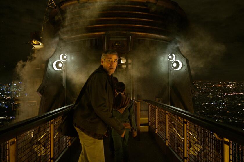 George Clooney stars in Disney's newest theme park-based film "Tomorrowland."
