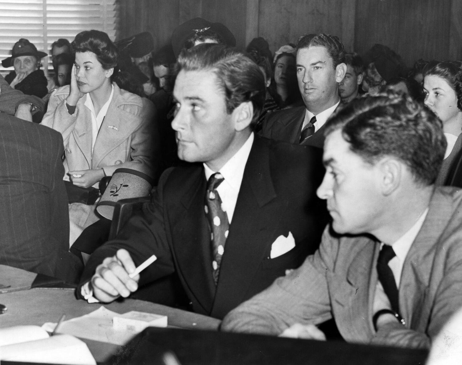 Errol Flynn had a penchant for underage girls. His trial barely tarnished him