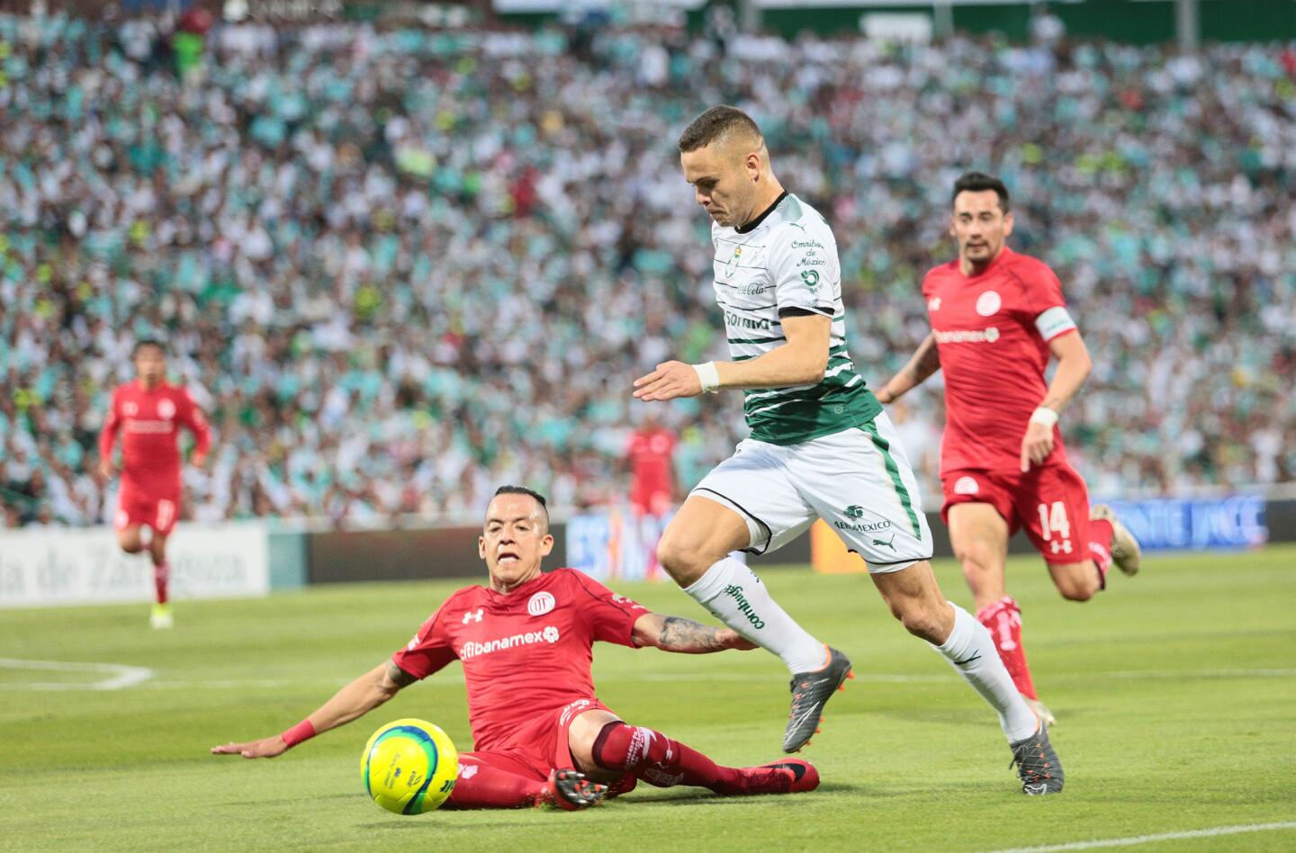 Santos Laguna vs Toluca