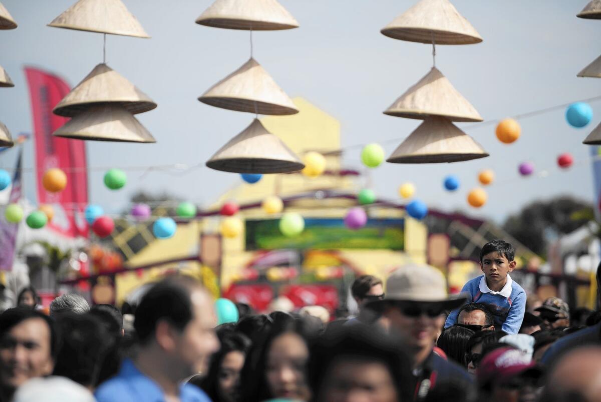 Oct. 29 is the Garden Grove's deadline to submit a proposal to host the 2016 Tet Festival in February. Above, the 2012 Tet Festival at the Orange County Fairgrounds.