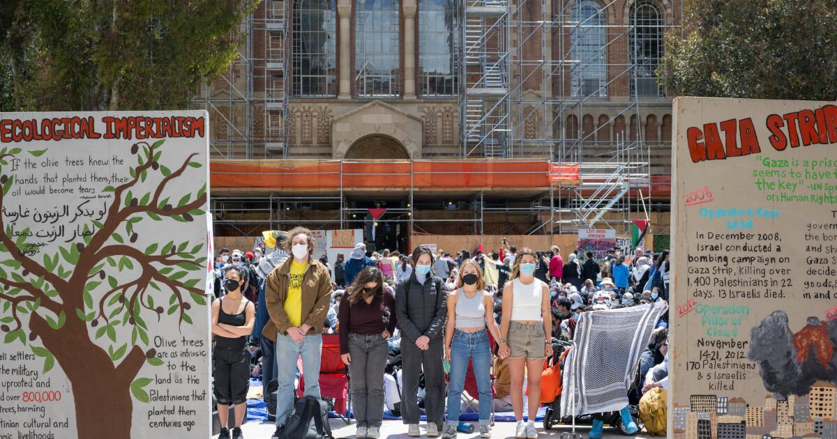 Pro-Palestinian Encampment Cleared at University of Houston