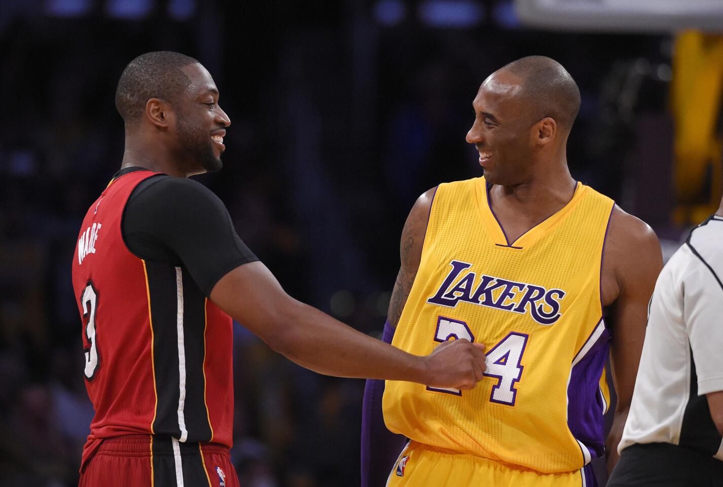 Dwyane Wade, Kobe Bryant