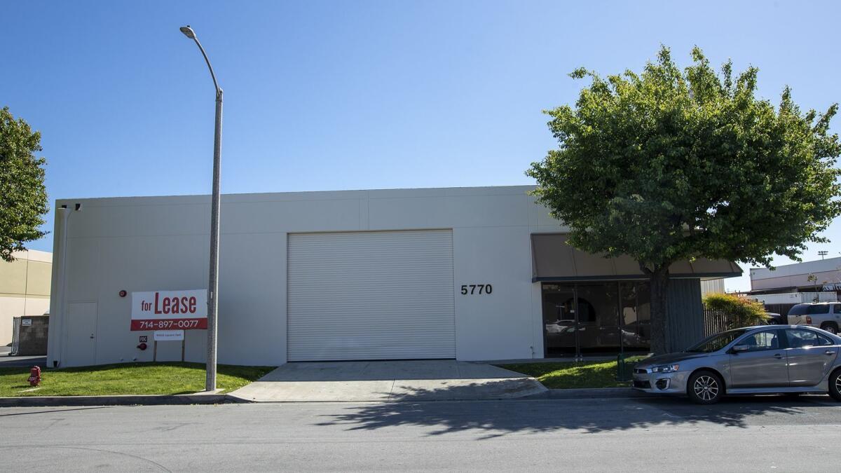 Huntington Beach officials were considering entering a three-year, $330,720 lease agreement for a half-acre property at 5770 Research Drive for a 50-bed homeless shelter.