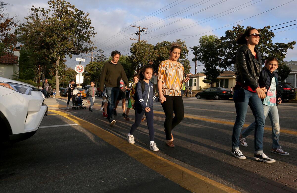 Photo Gallery: Walk School Day at Keppel Visual and Performing Arts Magnet