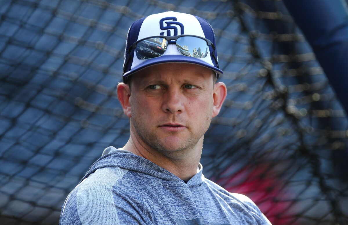 Former Padres manager Andy Green is now the bench coach for the Chicago Cubs.