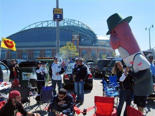 Tailgating quandary as Brewers open on Good Friday