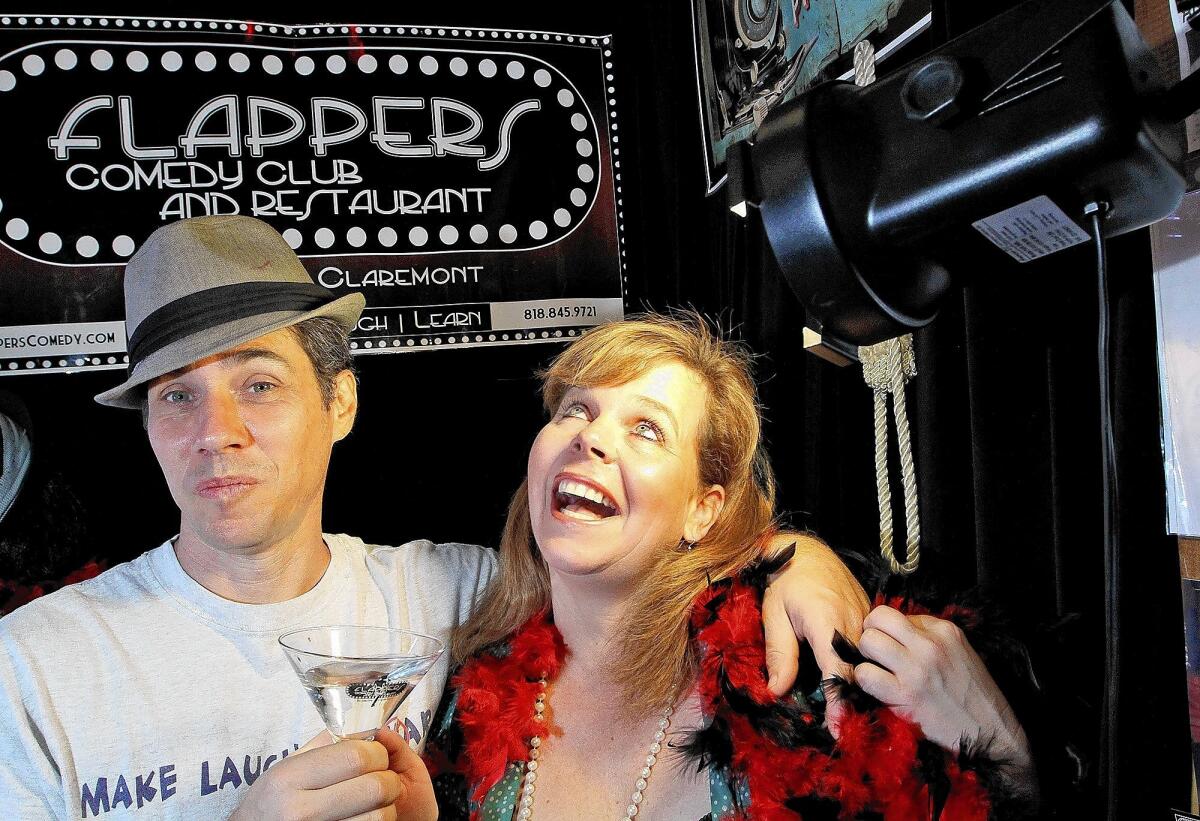 Flappers Comedy Club and Restaurant co-owners Dave Reinitz and Barbara Holliday are preparing for the club's first annual Burbank Comedy Festival starting August 17 through August 23.