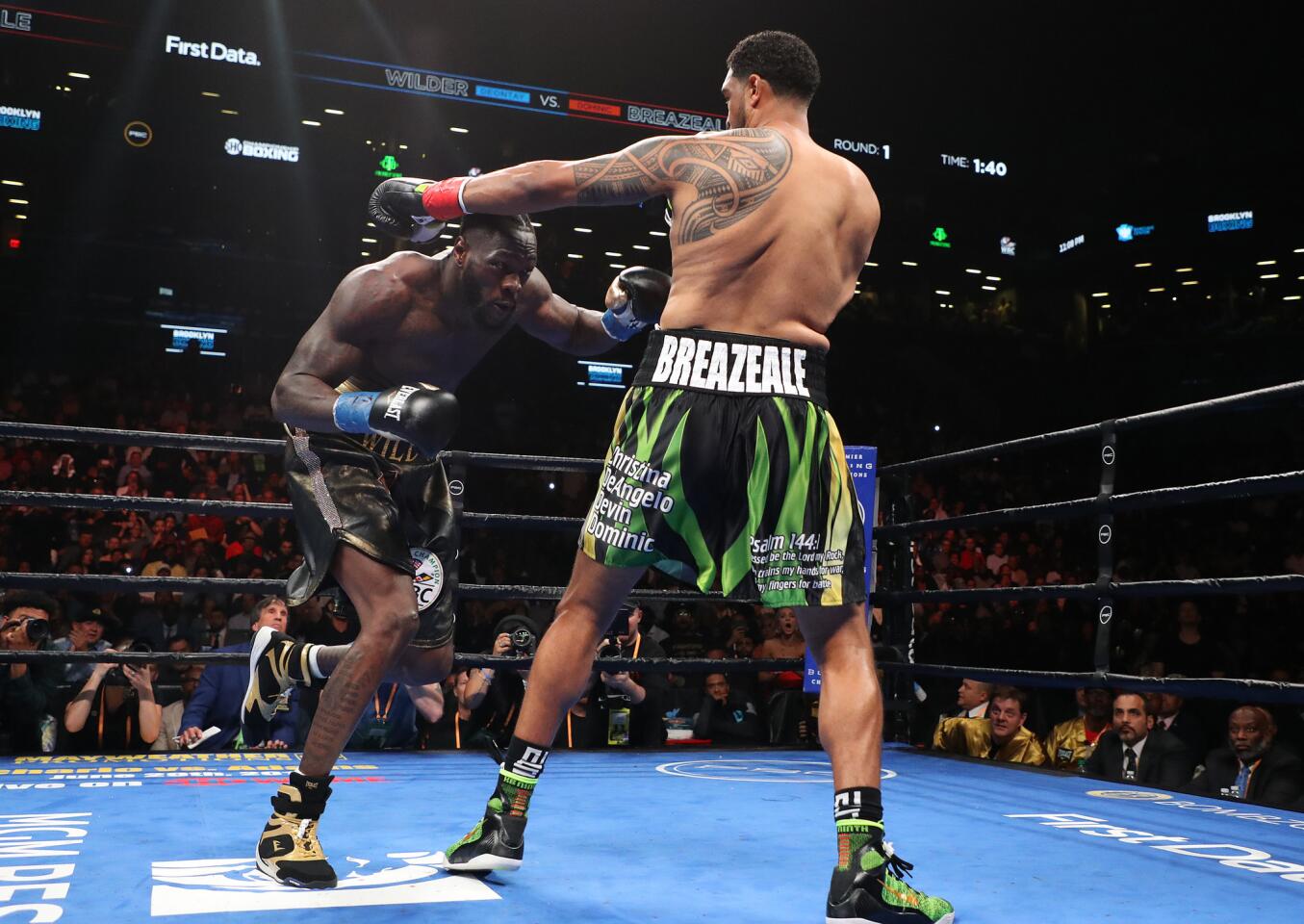 Deontay Wilder v Dominic Breazeale