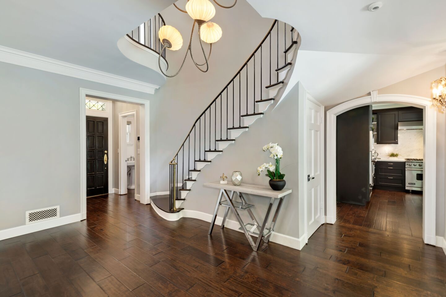 The entry.