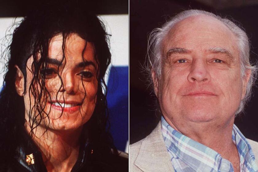 Michael Jackson and Marlon Brando