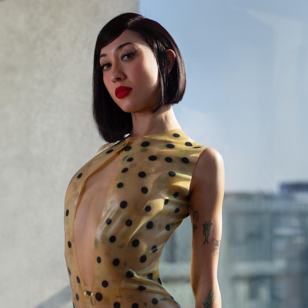 The Honduran-born singer-songwriter Isabella Lovestory.