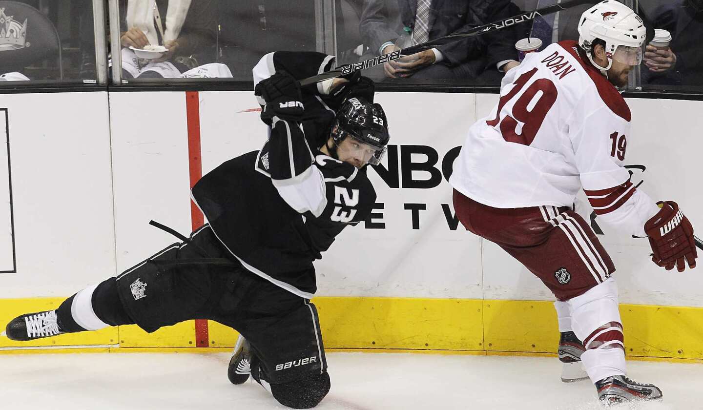 Dustin Brown, Shane Doan