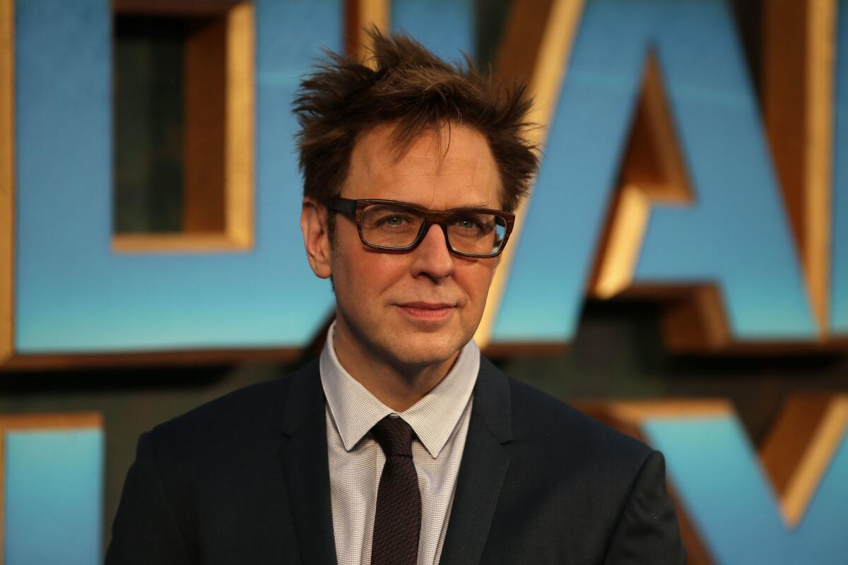 Director James Gunn, above, responded to The Times' investigation of James Toback's alleged sexual misconduct.