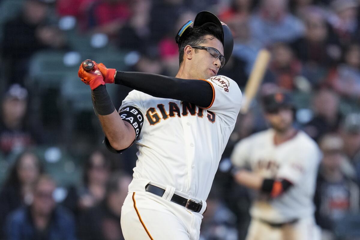 Mitch Haniger's injury means arrival of Giants top prospect Luis