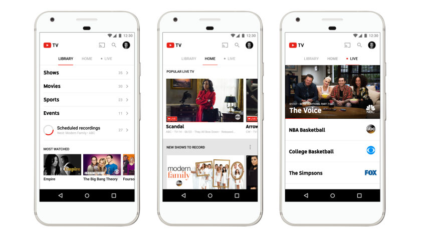 Youtube Tv First Impressions The San Diego Union Tribune