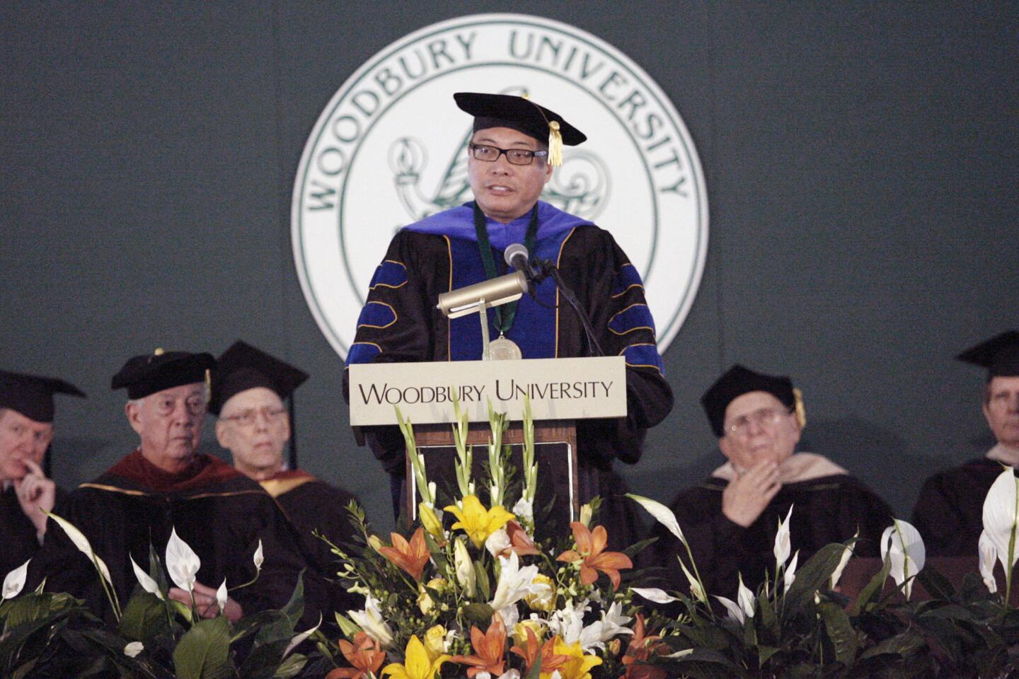 Woodbury University's inauguration and installation of 13th president