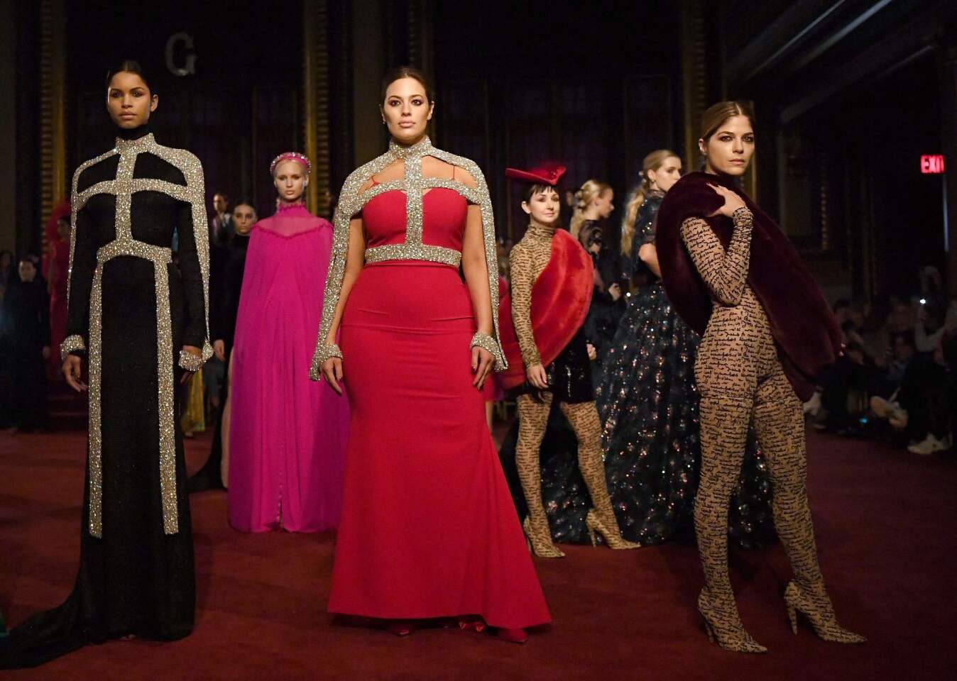 At N.Y. Fashion Week, Christian Siriano pulls out all the stops to ...