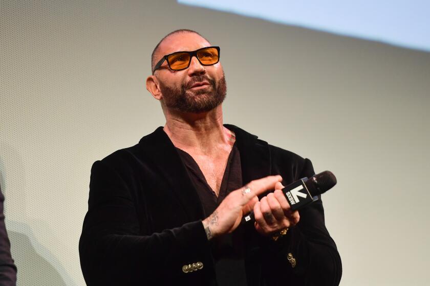 AUSTIN, TEXAS - MARCH 13: Dave Bautista attends the "Stuber" Premiere 2019 SXSW Conference and Festivals at Paramount Theatre on March 13, 2019 in Austin, Texas. (Photo by Matt Winkelmeyer/Getty Images for SXSW) ** OUTS - ELSENT, FPG, CM - OUTS * NM, PH, VA if sourced by CT, LA or MoD **