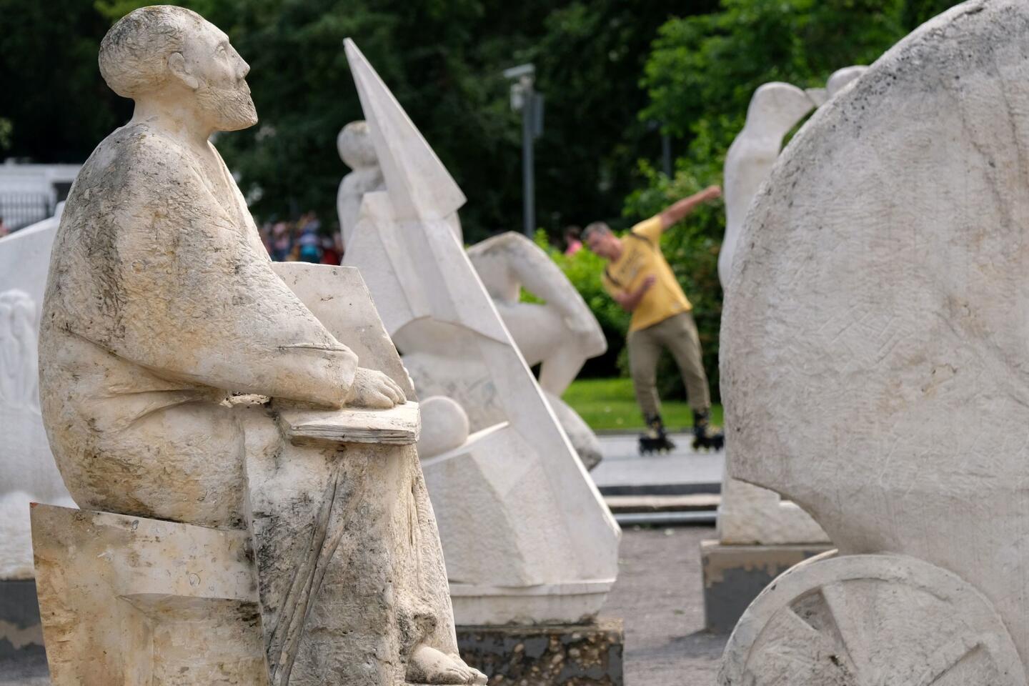 Muzeon Sculpture Park in Moscow