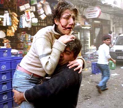 Injured Woman