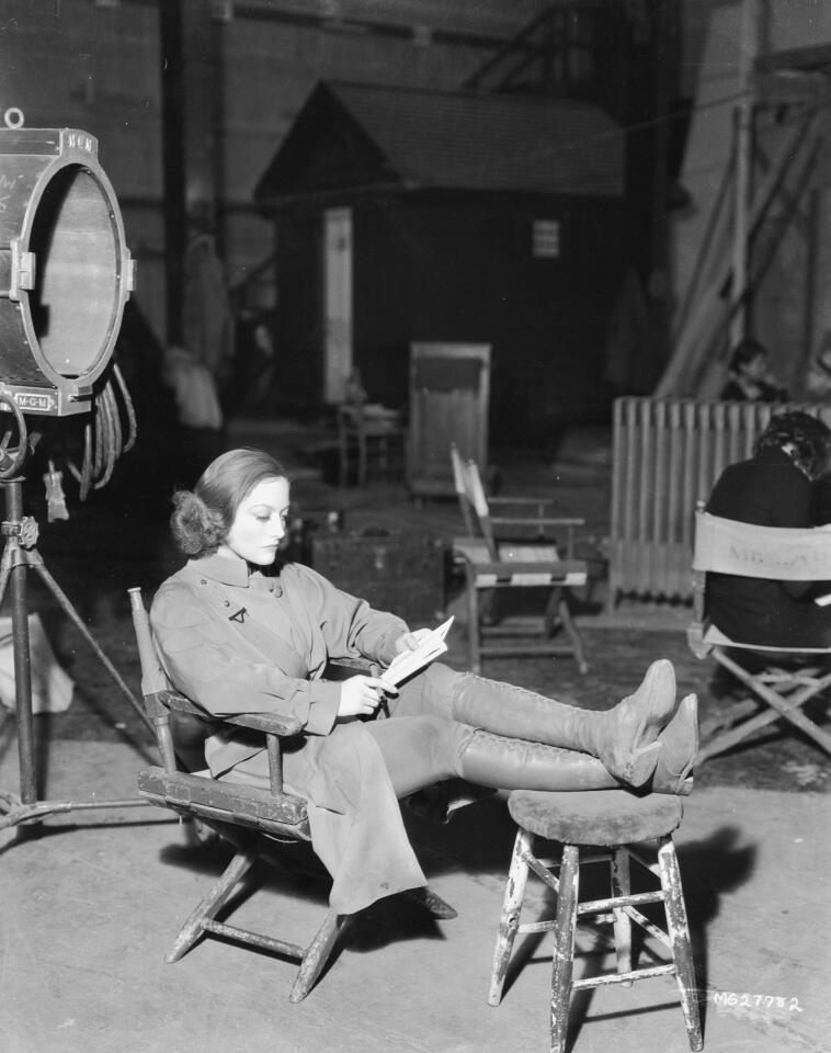Classic Hollywood: On the set