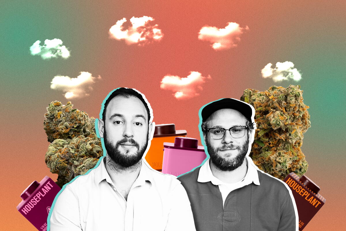 Seth Rogan Weed Table Seth Rogen, Evan Goldberg introduce Houseplant weed company - Los ...