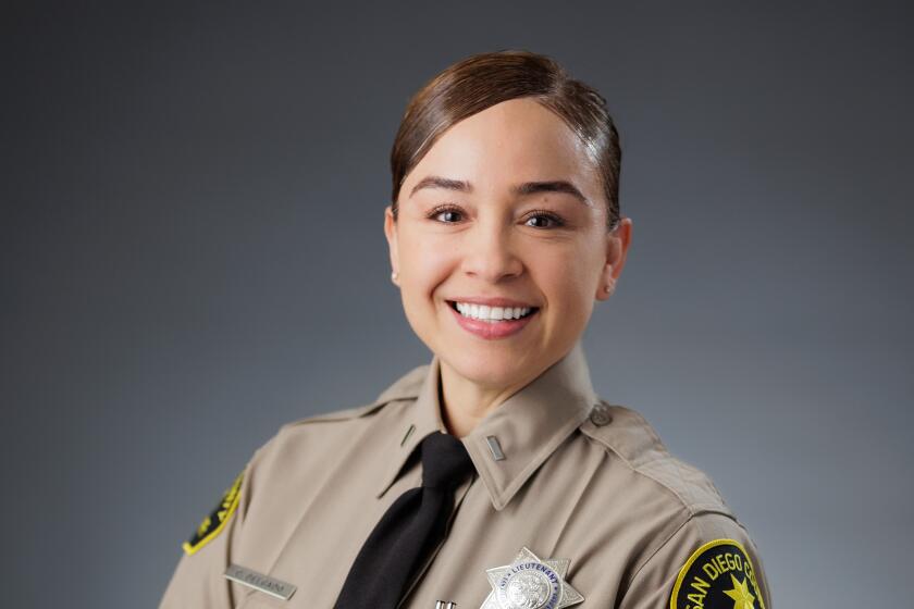 Sheriff’s Capt. Claudia Delgado said she is looking forward to working in Poway.