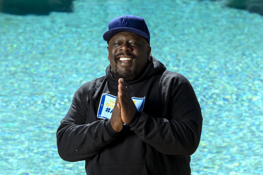 Cedric The Entertainer for the return of his CBS series "The Neighborhood." 
