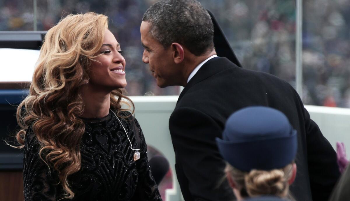 Beyonce y Obama