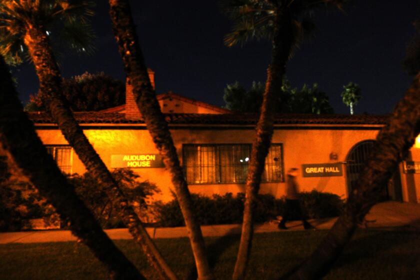 The 1930s-era Long Hall/Great Hall building in West Hollywood's Plummer Park.