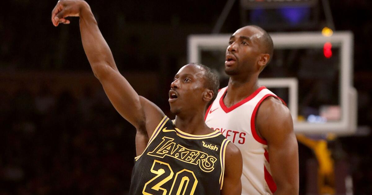 Andre Ingram's Stint With the Lakers Will Almost Double His Salary