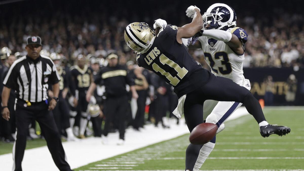 Saints fans urge Roger Goodell to call for NFC championship redo - Los  Angeles Times