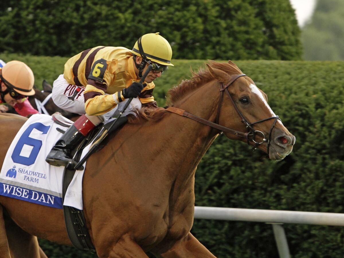 Wise Dan is out of the Breeders' Cup.