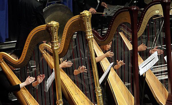 Four harps