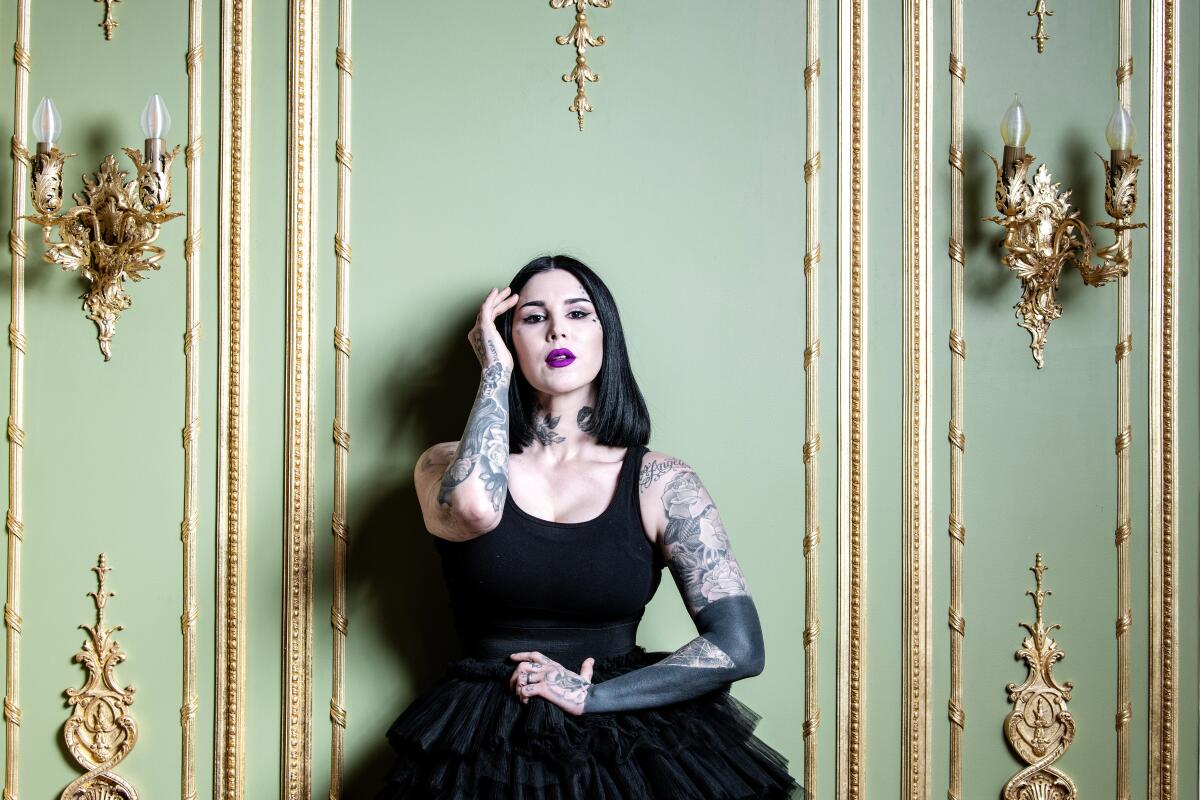 Kat Von D says she doesn't mind if other brands mimic what she's doing with her new vegan shoe line. "I want you to copy me," she says. "If we could all be on board, imagine [the] amazing actual impact we could make.”