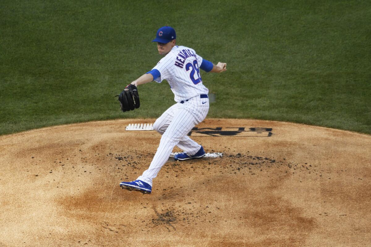 Kyle Hendricks: Chicago Cubs pitcher comes within 4 outs of no-hitter