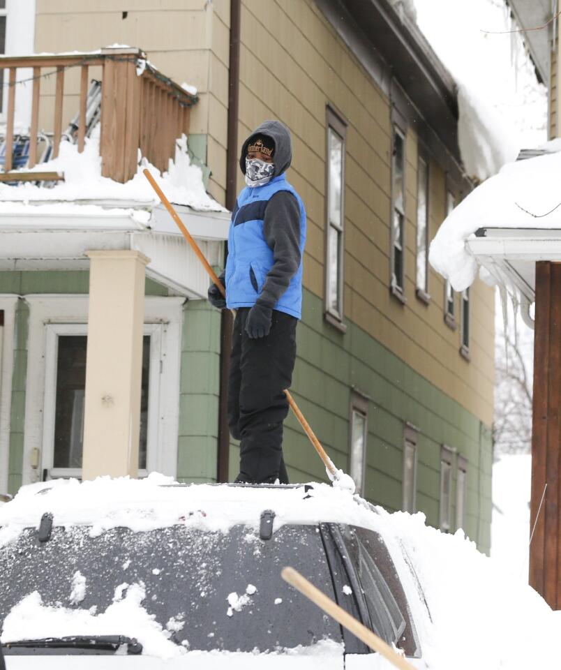 Snowstorm in the East