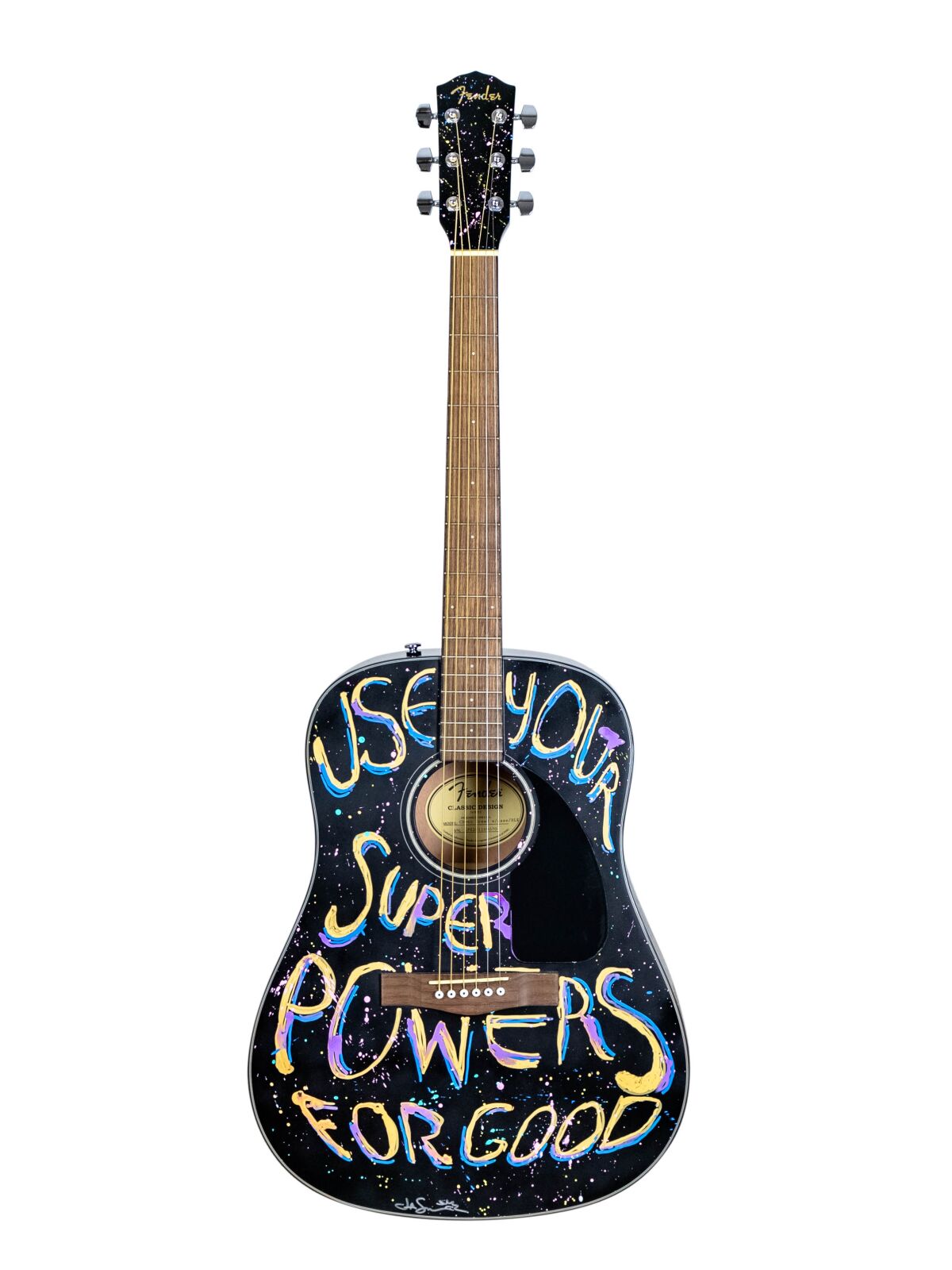 A guitar designed by Jason Mraz will be auctioned off at this year's Mission Fed ArtWalk.