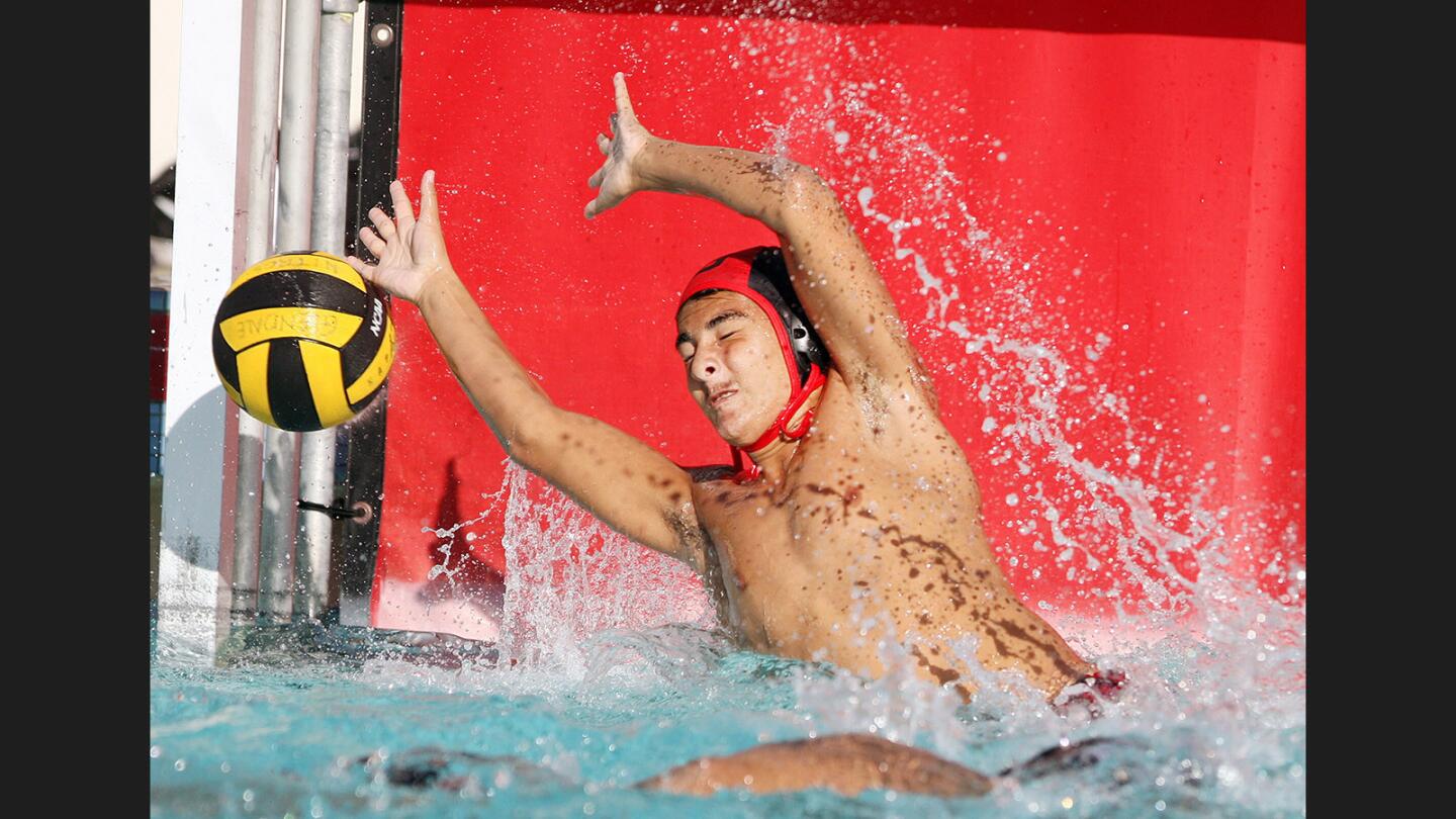 Photo Gallery: Glendale vs. Burroughs in Pacific League boys' water polo