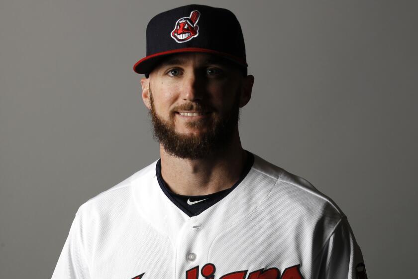 Shane Robinson was a member of the Cleveland Indians earlier this week before being acquired by the Angels.