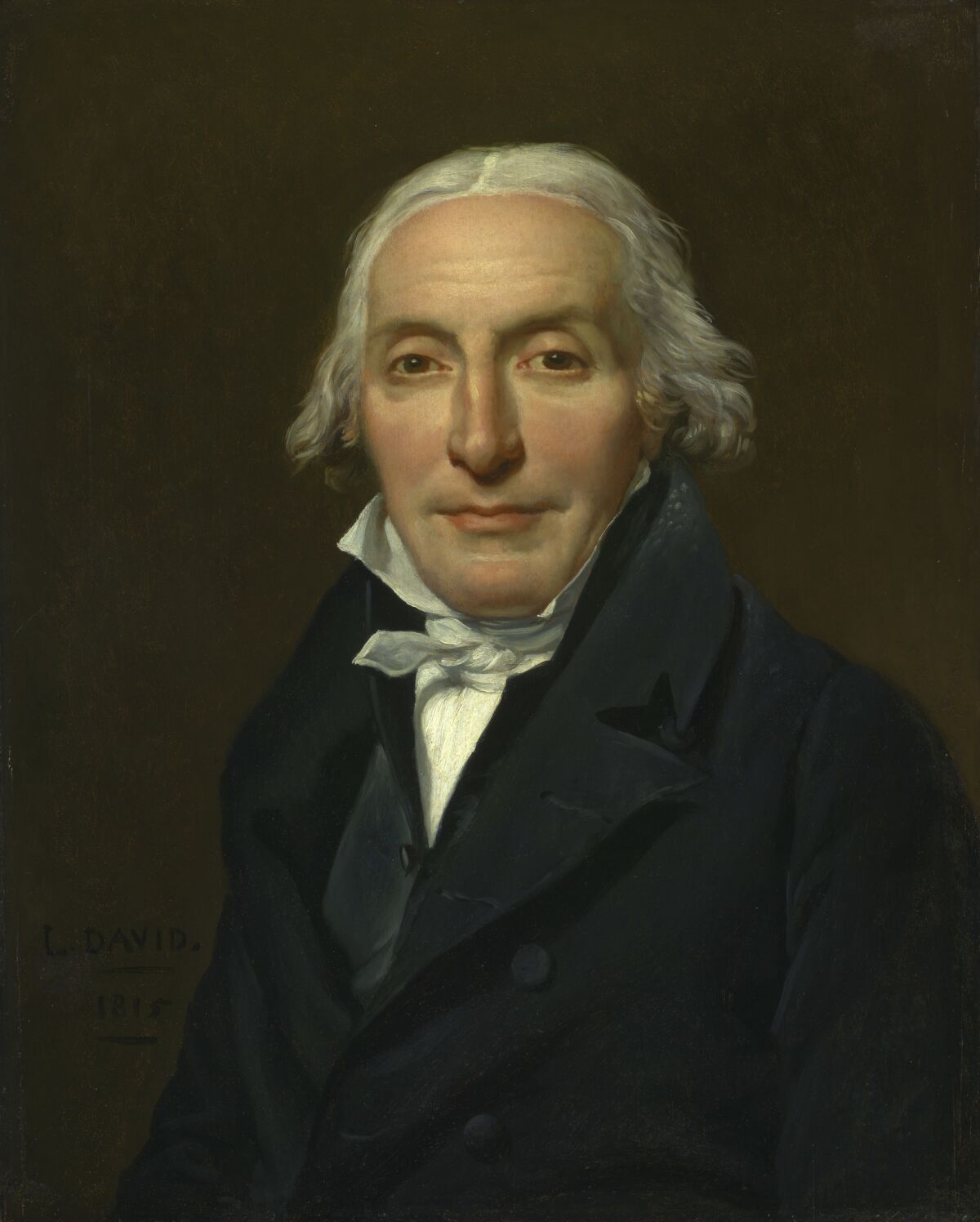 "Portrait of Jean-Pierre Delahaye" by Jacques-Louis David (Museum Associates / LACMA)