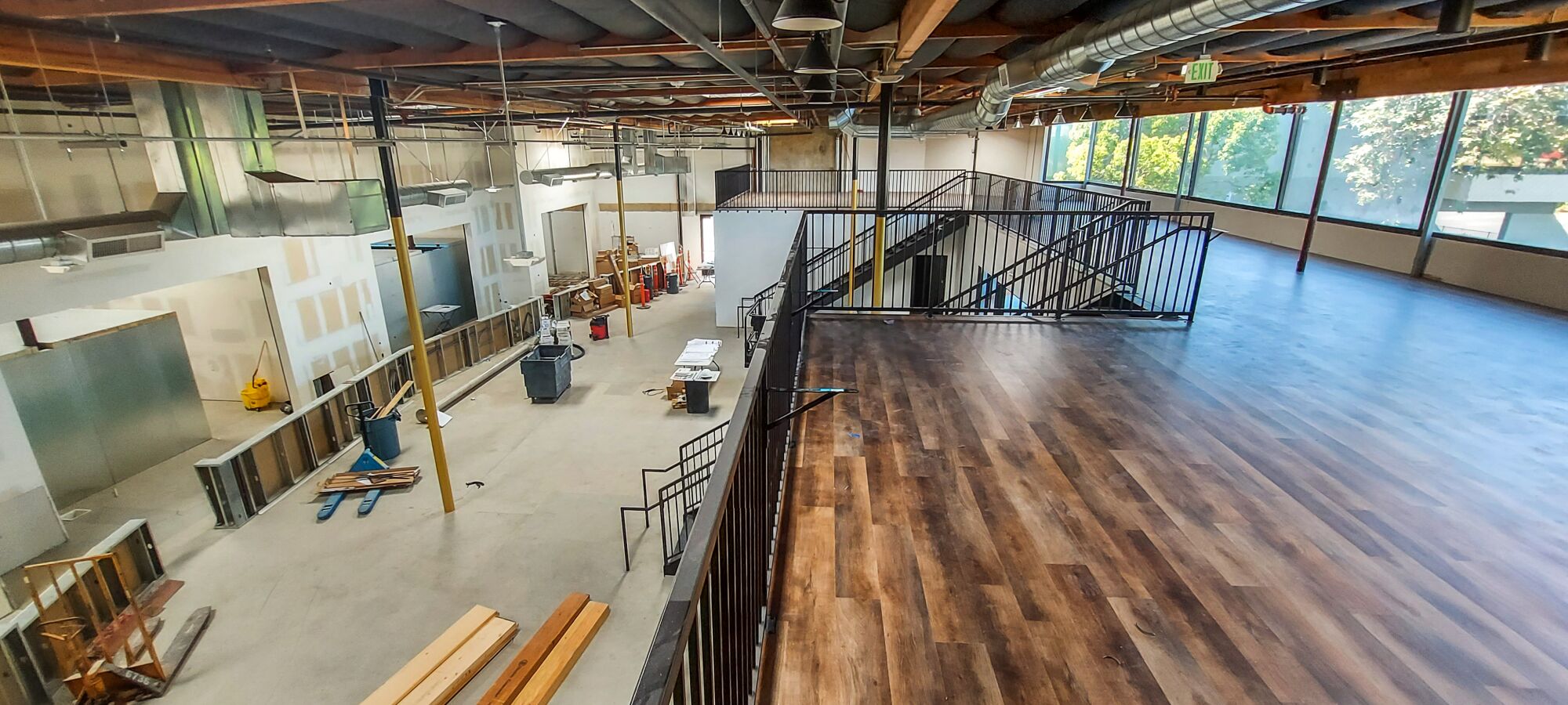 The ground level of Co-Lab’s tasting room comes in at 2,500 square feet.