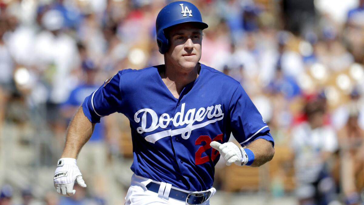 Chase Utley had a homer and a single during the Dodgers' win on Thursday.