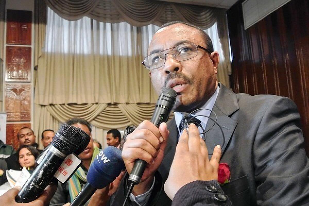 Ethiopian Deputy Prime Minister Hailemariam Desalegn will serve as acting prime minister. Analysts predict that he will emerge as the ruling party’s chosen successor to late Prime Minister Meles Zenawi, who died after a long illness.