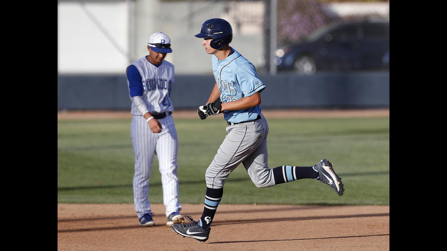 Photo Gallery: Crescenta Valley vs. Burbank in Pacific League baseball