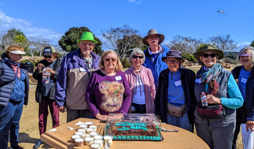 Walkabout International members celebrate the organization’s 45th anniversary with a picnic the first weekend of March.