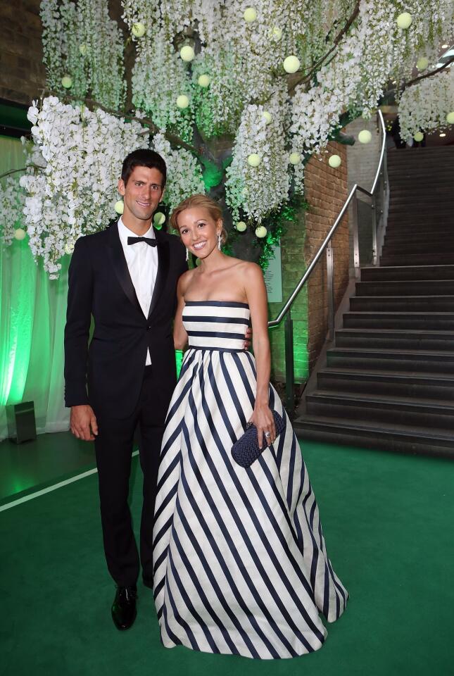 Novak Djokovic and Jelena Ristic