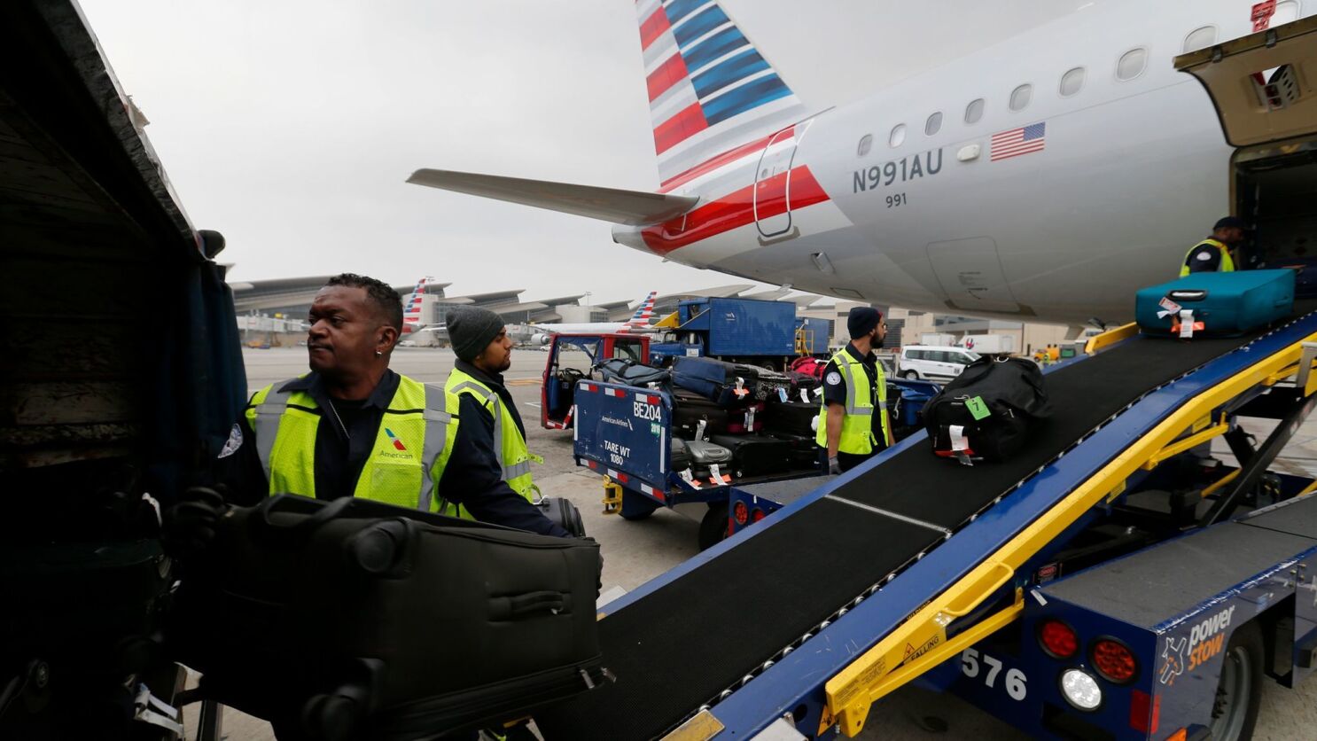 Here S What Happens On The Airplane Before You Board Your Flight Los Angeles Times