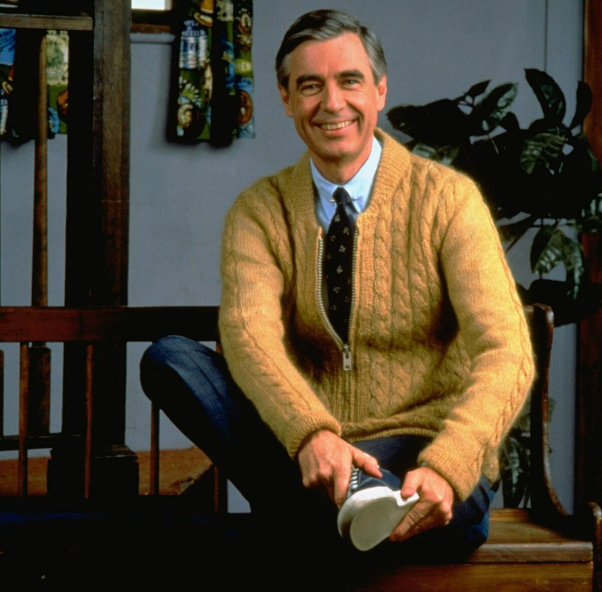 Fred Rogers in 1996. 